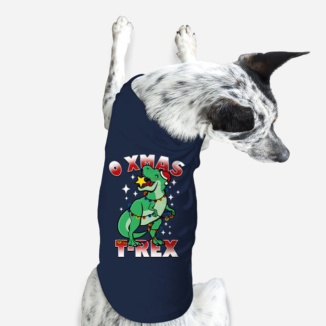 O Xmas T-Rex-Dog-Basic-Pet Tank-Boggs Nicolas