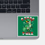 O Xmas T-Rex-None-Glossy-Sticker-Boggs Nicolas