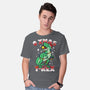 O Xmas T-Rex-Mens-Basic-Tee-Boggs Nicolas