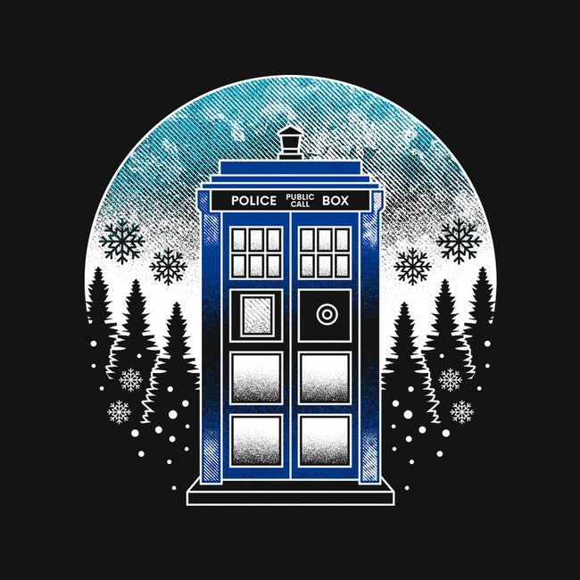 Time And Space And Snow-None-Fleece-Blanket-Logozaste