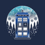 Time And Space And Snow-None-Polyester-Shower Curtain-Logozaste