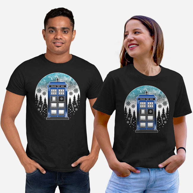 Time And Space And Snow-Unisex-Basic-Tee-Logozaste