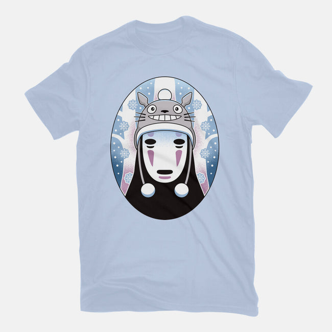 Spirits In The Snow-Womens-Fitted-Tee-Logozaste