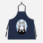 Spirits In The Snow-Unisex-Kitchen-Apron-Logozaste