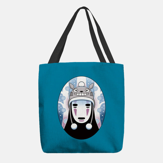 Spirits In The Snow-None-Basic Tote-Bag-Logozaste