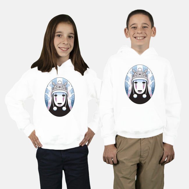 Spirits In The Snow-Youth-Pullover-Sweatshirt-Logozaste