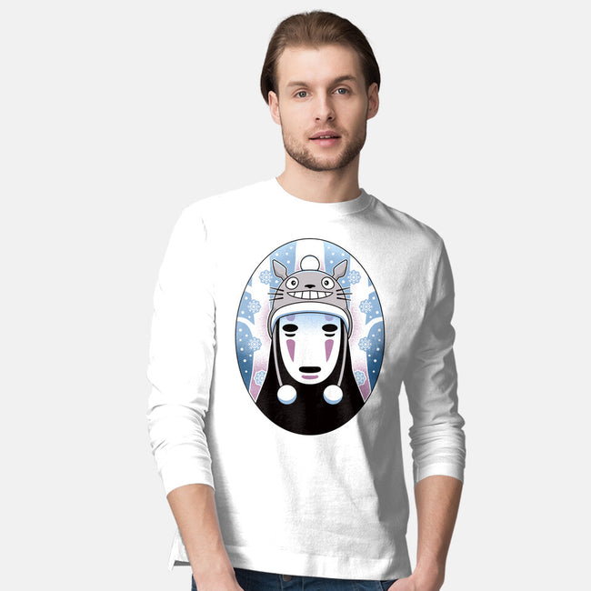 Spirits In The Snow-Mens-Long Sleeved-Tee-Logozaste