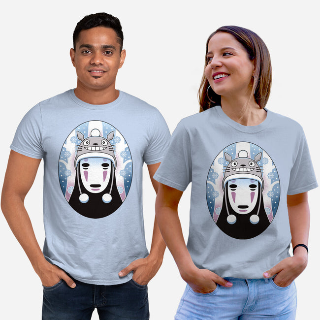 Spirits In The Snow-Unisex-Basic-Tee-Logozaste