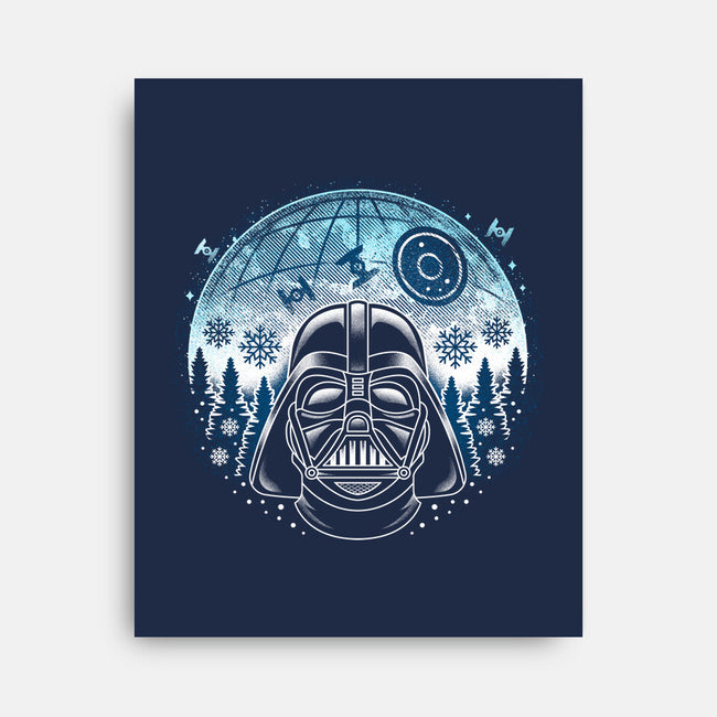 Best Winter In The Galaxy-None-Stretched-Canvas-Logozaste