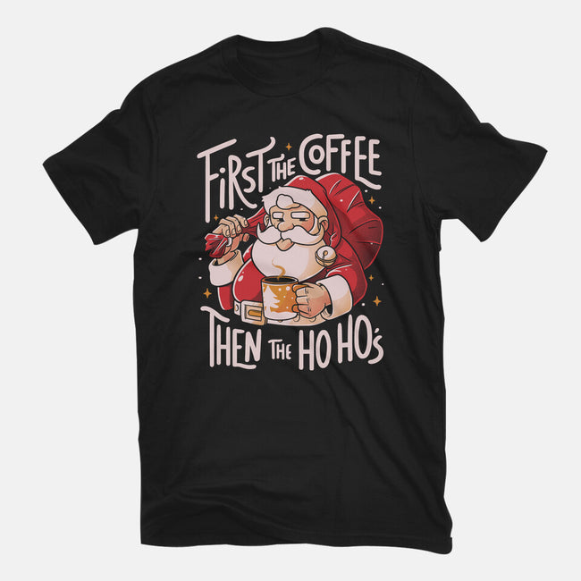 First The Coffee-Womens-Fitted-Tee-eduely