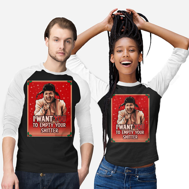 Christmas Cleaning-Unisex-Baseball-Tee-daobiwan