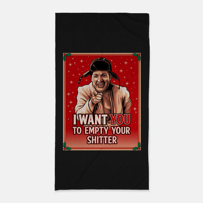 Christmas Cleaning-None-Beach-Towel-daobiwan