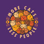 More Cats Less People-Womens-Fitted-Tee-erion_designs