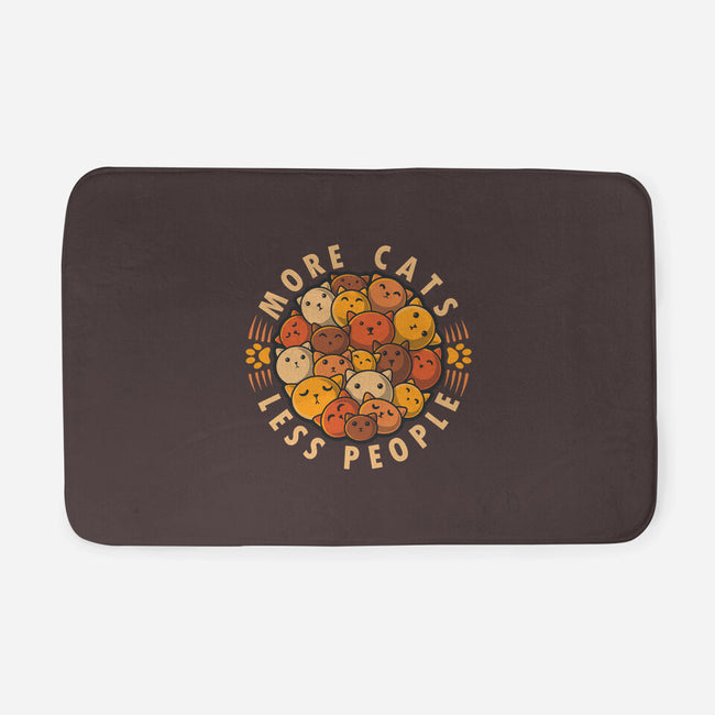 More Cats Less People-None-Memory Foam-Bath Mat-erion_designs