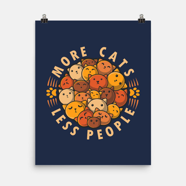 More Cats Less People-None-Matte-Poster-erion_designs