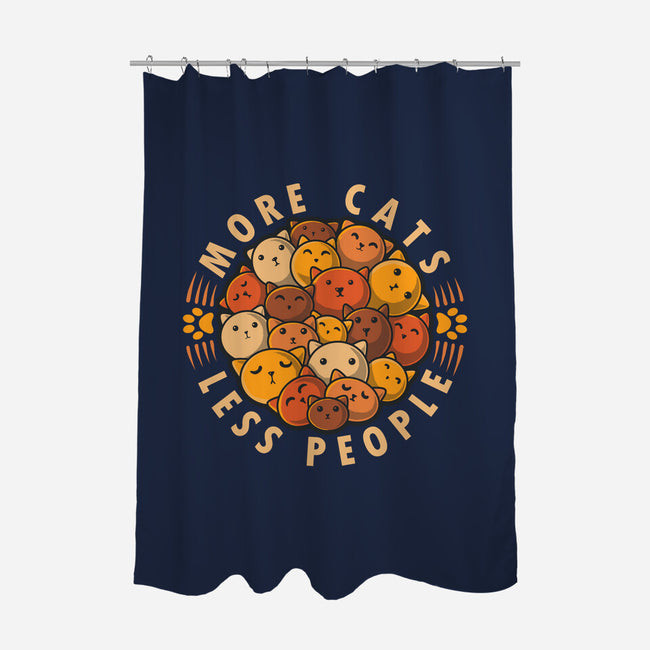 More Cats Less People-None-Polyester-Shower Curtain-erion_designs