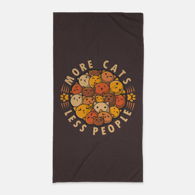 More Cats Less People-None-Beach-Towel-erion_designs