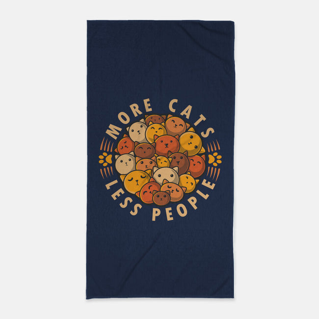 More Cats Less People-None-Beach-Towel-erion_designs