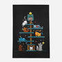 Christmas Tree House Cats-None-Indoor-Rug-Vallina84