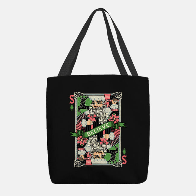 Believe Card-None-Basic Tote-Bag-momma_gorilla