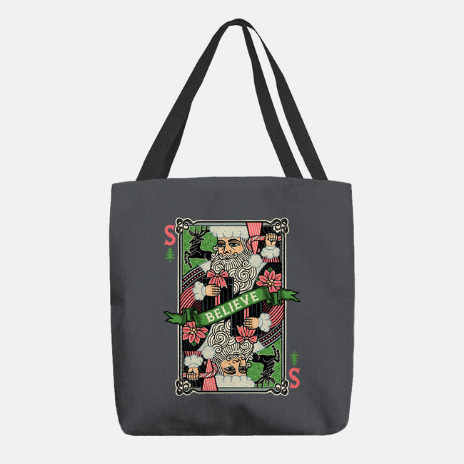 Believe Card-None-Basic Tote-Bag-momma_gorilla