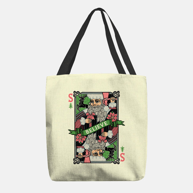 Believe Card-None-Basic Tote-Bag-momma_gorilla