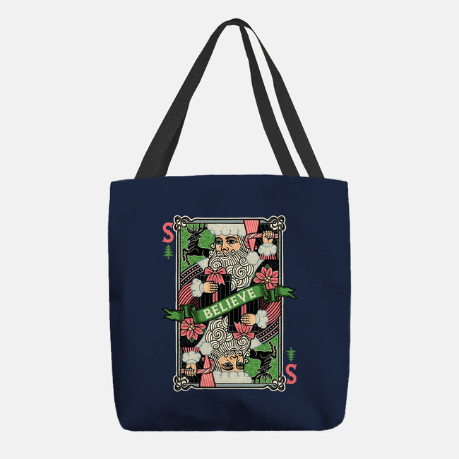 Believe Card-None-Basic Tote-Bag-momma_gorilla