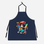 90s Cat Child-Unisex-Kitchen-Apron-NemiMakeit