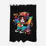 90s Cat Child-None-Polyester-Shower Curtain-NemiMakeit