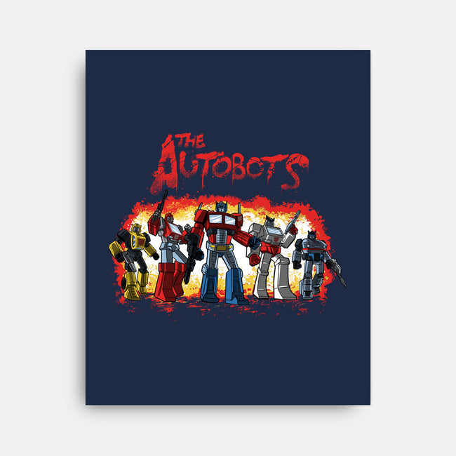 The Autobots-None-Stretched-Canvas-zascanauta