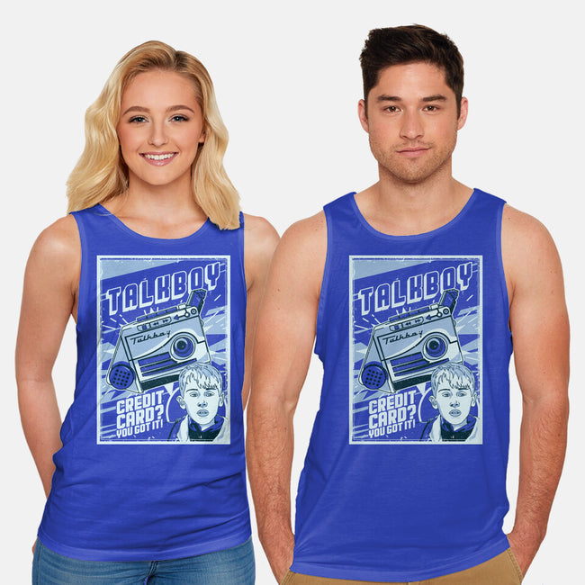 The Talkboy-Unisex-Basic-Tank-CoD Designs