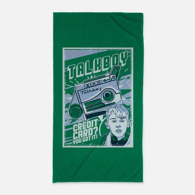 The Talkboy-None-Beach-Towel-CoD Designs