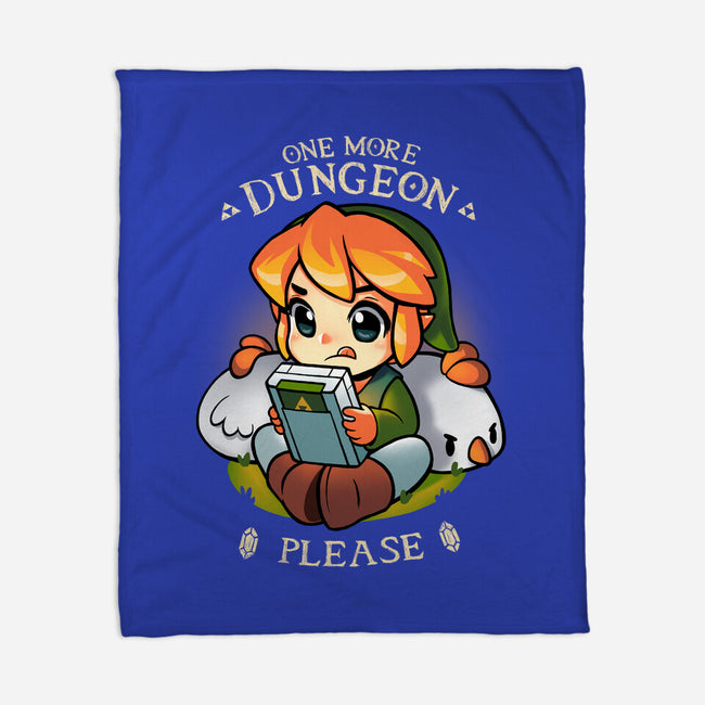 One More Dungeon-None-Fleece-Blanket-BlancaVidal