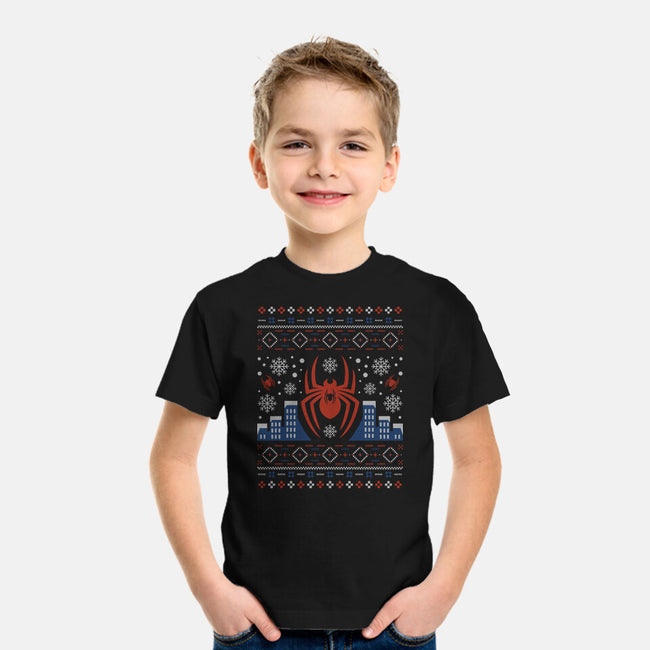 New York Aranea Ugly Sweater-Youth-Basic-Tee-Logozaste