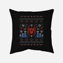 New York Aranea Ugly Sweater-None-Removable Cover w Insert-Throw Pillow-Logozaste