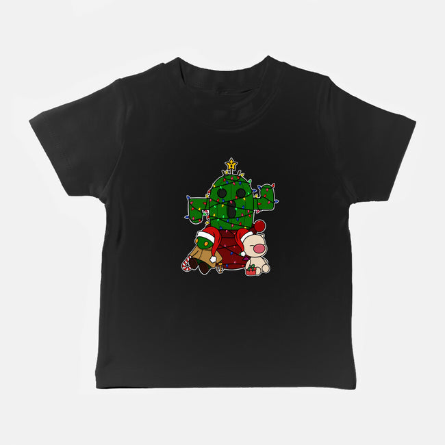 Christmas Cactuar-Baby-Basic-Tee-Alexhefe