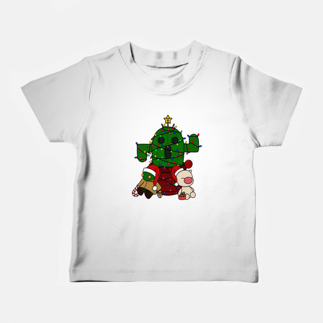 Christmas Cactuar-Baby-Basic-Tee-Alexhefe