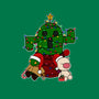 Christmas Cactuar-Mens-Heavyweight-Tee-Alexhefe