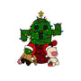 Christmas Cactuar-None-Indoor-Rug-Alexhefe