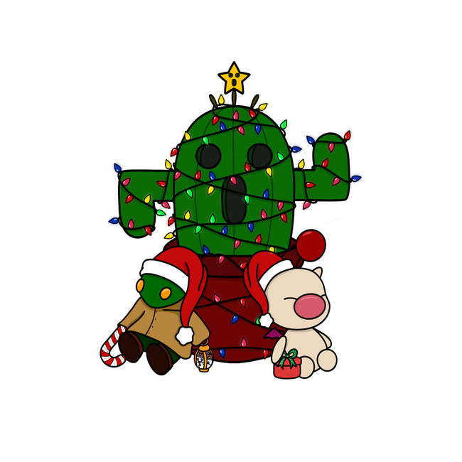 Christmas Cactuar-None-Glossy-Sticker-Alexhefe