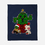 Christmas Cactuar-None-Fleece-Blanket-Alexhefe