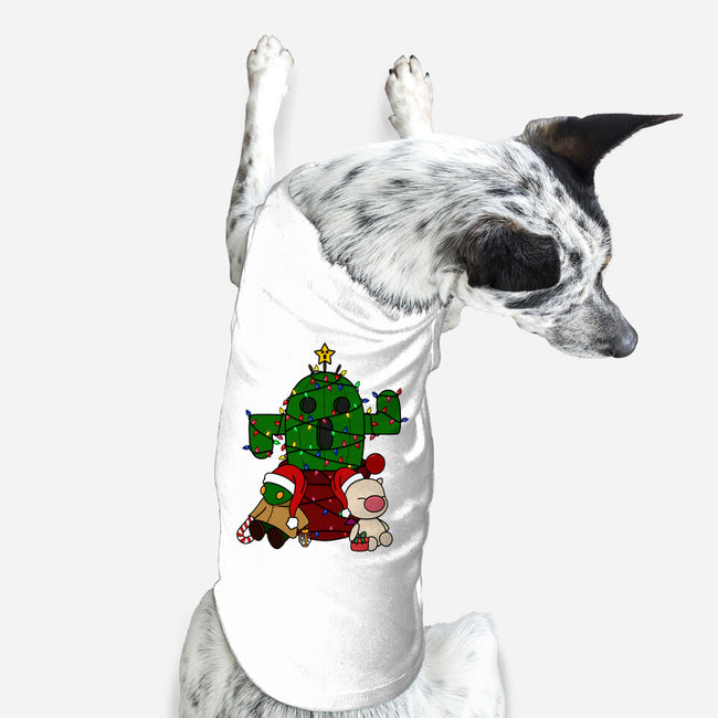 Christmas Cactuar-Dog-Basic-Pet Tank-Alexhefe