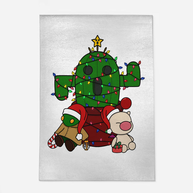 Christmas Cactuar-None-Indoor-Rug-Alexhefe