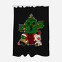 Christmas Cactuar-None-Polyester-Shower Curtain-Alexhefe