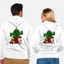 Christmas Cactuar-Unisex-Zip-Up-Sweatshirt-Alexhefe