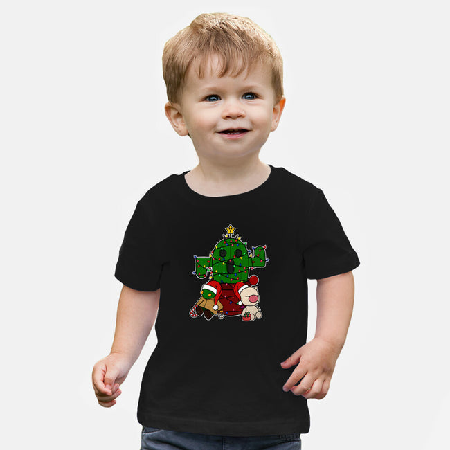 Christmas Cactuar-Baby-Basic-Tee-Alexhefe