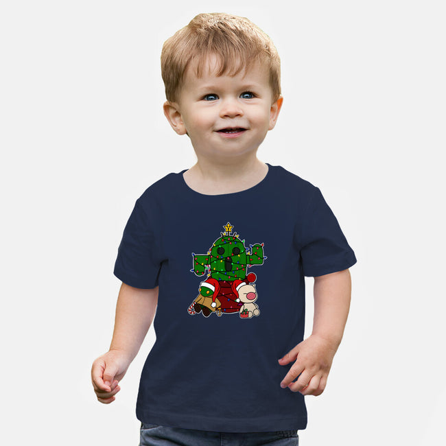 Christmas Cactuar-Baby-Basic-Tee-Alexhefe