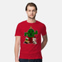 Christmas Cactuar-Mens-Premium-Tee-Alexhefe