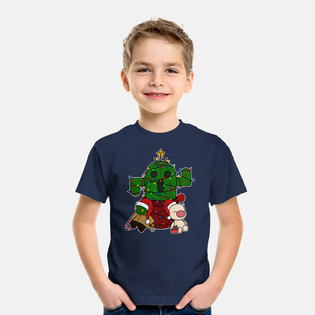 Christmas Cactuar-Youth-Basic-Tee-Alexhefe