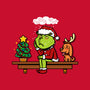 Grinch On The Shelf-Mens-Basic-Tee-Boggs Nicolas